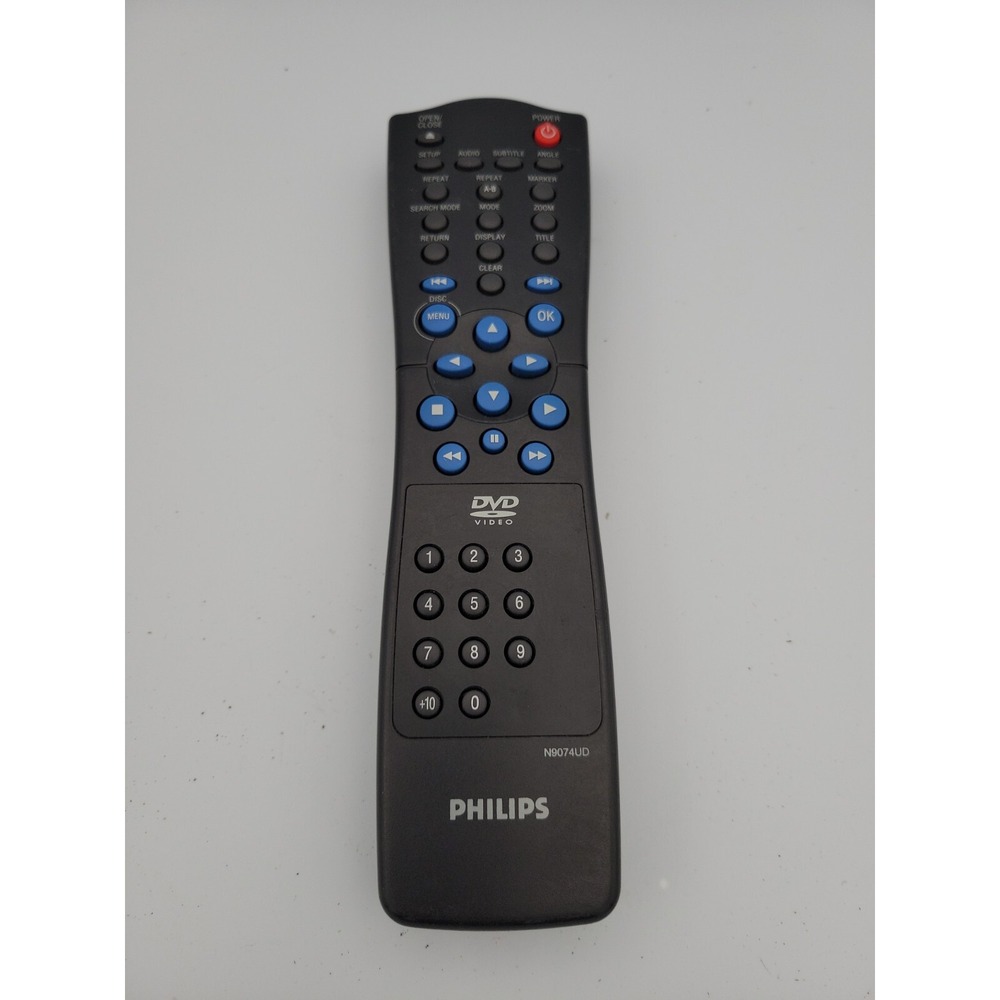Genuine OEM Philips N9074UD DVD‎ Remote Control Tested OEM